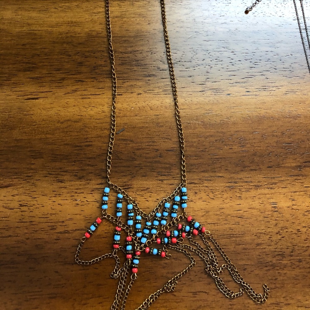 Long chain necklace